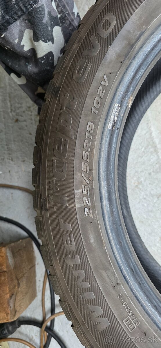 Preda zimne pneu 225/55R18 Hankook - 4