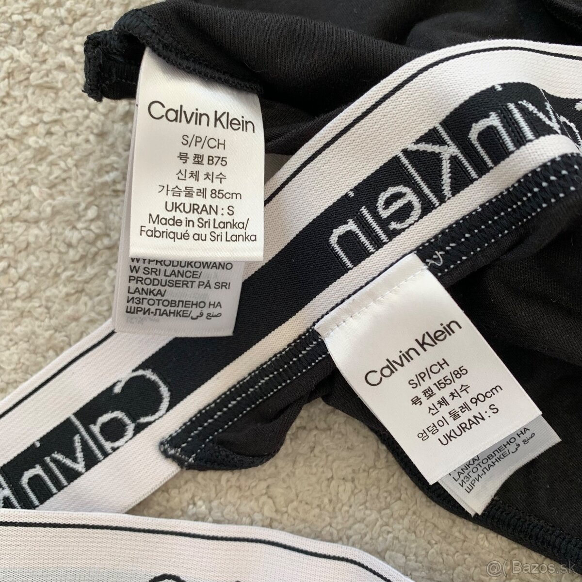 Calvin Klein set - podprsenka a tangá - 4