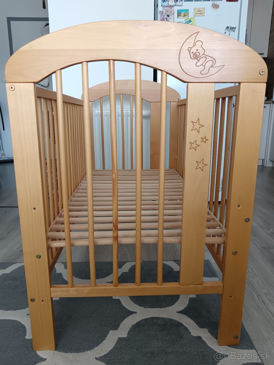 Detská postieľka 120x60 - 4