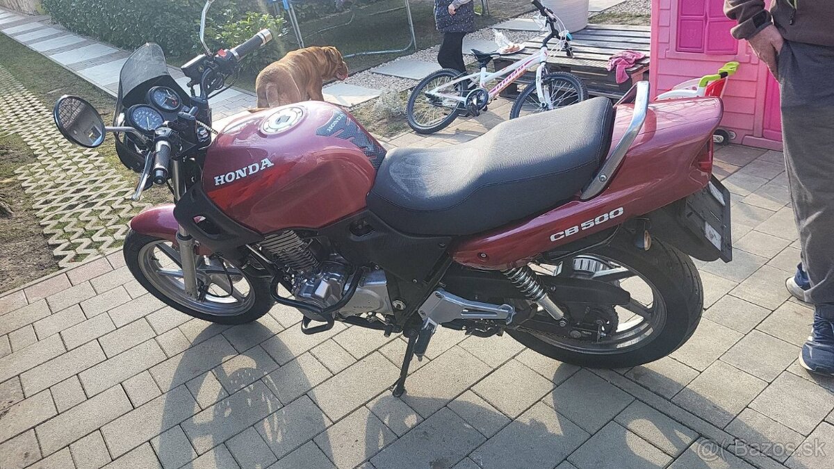 Predám Honda cb500 rv.1996 - 4