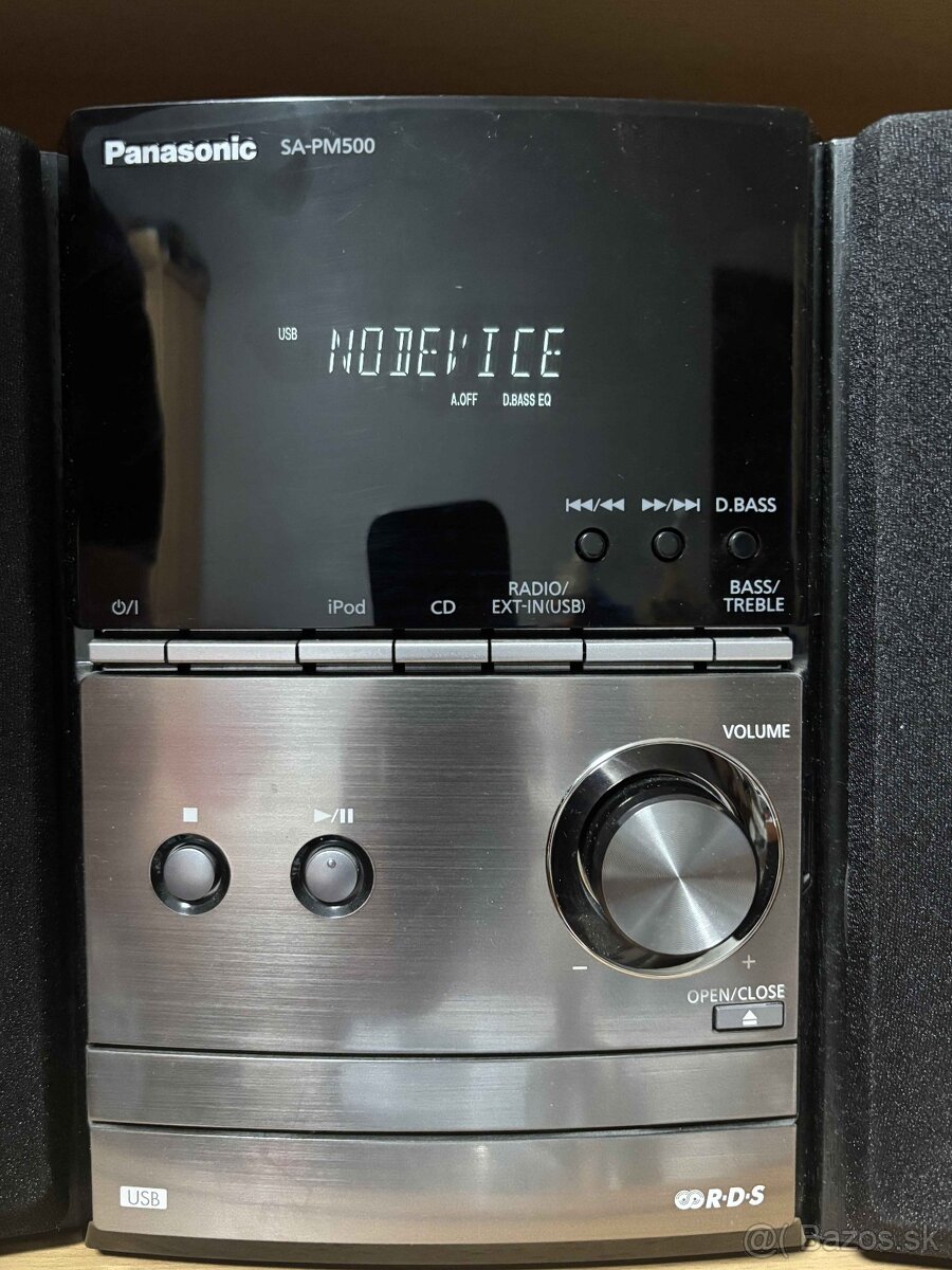 Hi-Fi mikrosystém Panasonic SA-PM500 s diaľkovým ovládačom - 4