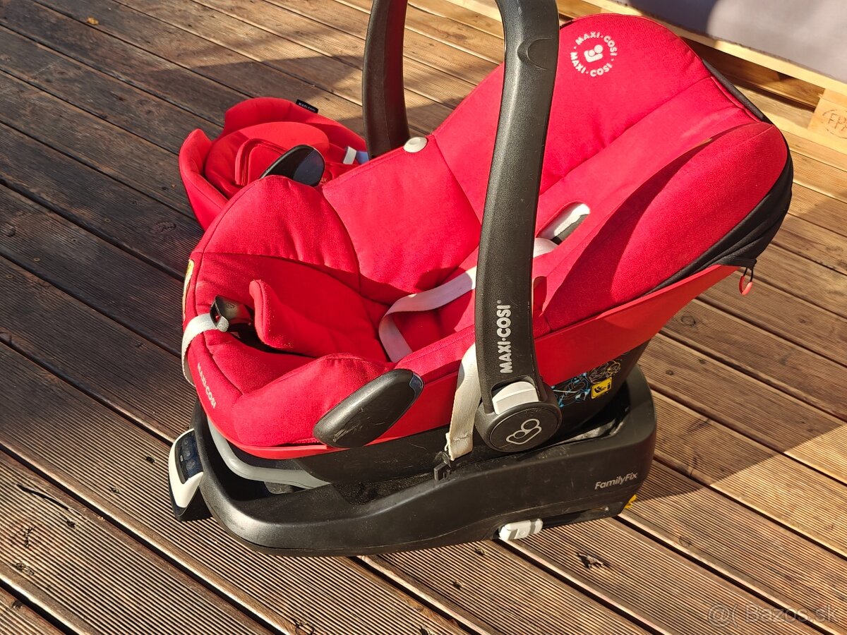 Maxi Cosi Pebble červená + Isofix - 4