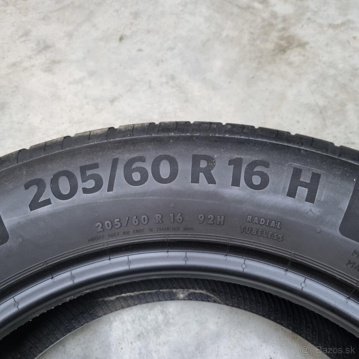 Letné pneumatiky 205/60 R16 CONTINENTAL - 4