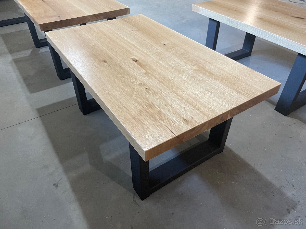 Masívny konferenčný dubový stôl - 4