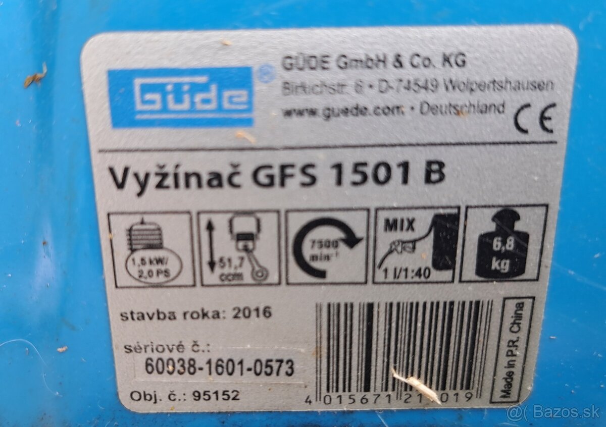 Krovinorez Güde - 4