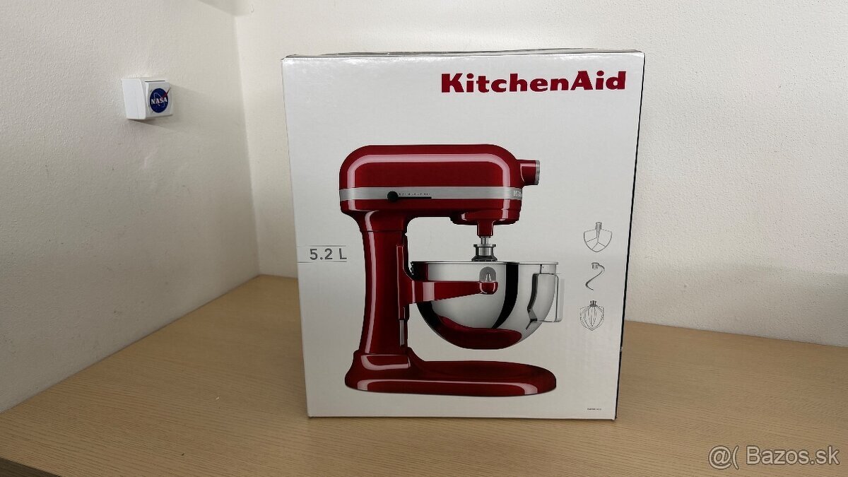 KitchenAid Artisan 5KSM60SPXEER červený - 4