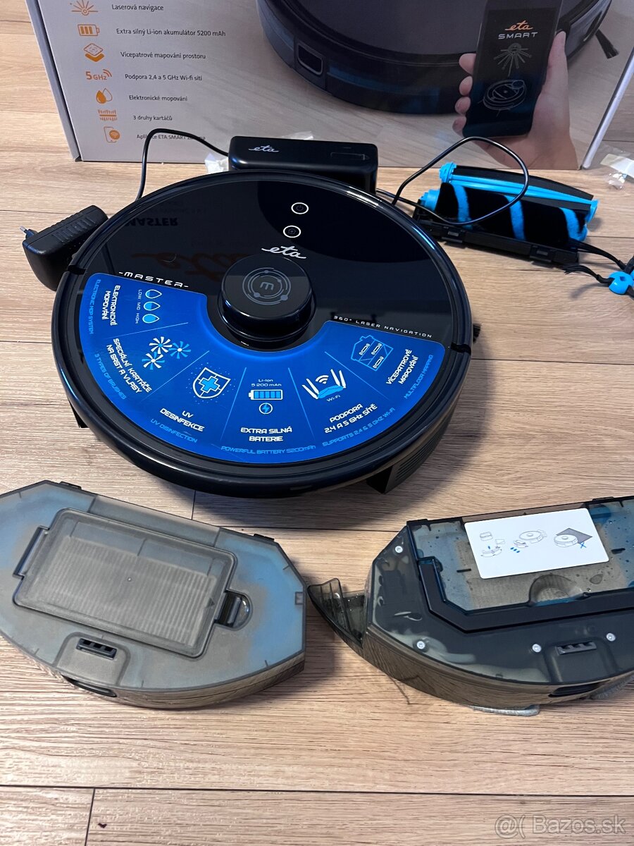 Predám výhodne robotický vysávač ETA 5229 3v1 - 4