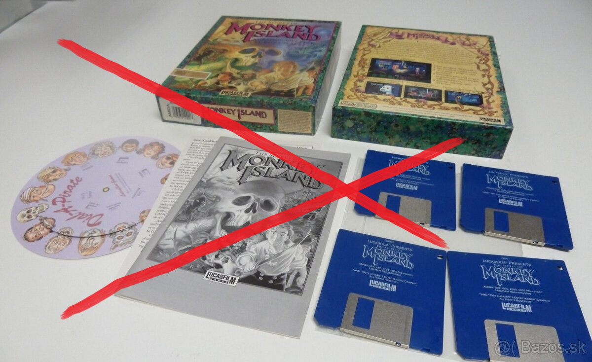 Monkey Island - Zberateľské verzie PC / Collector Edition - 4