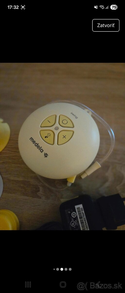 Elektricka odsavacka mlieka Medela swing - 4