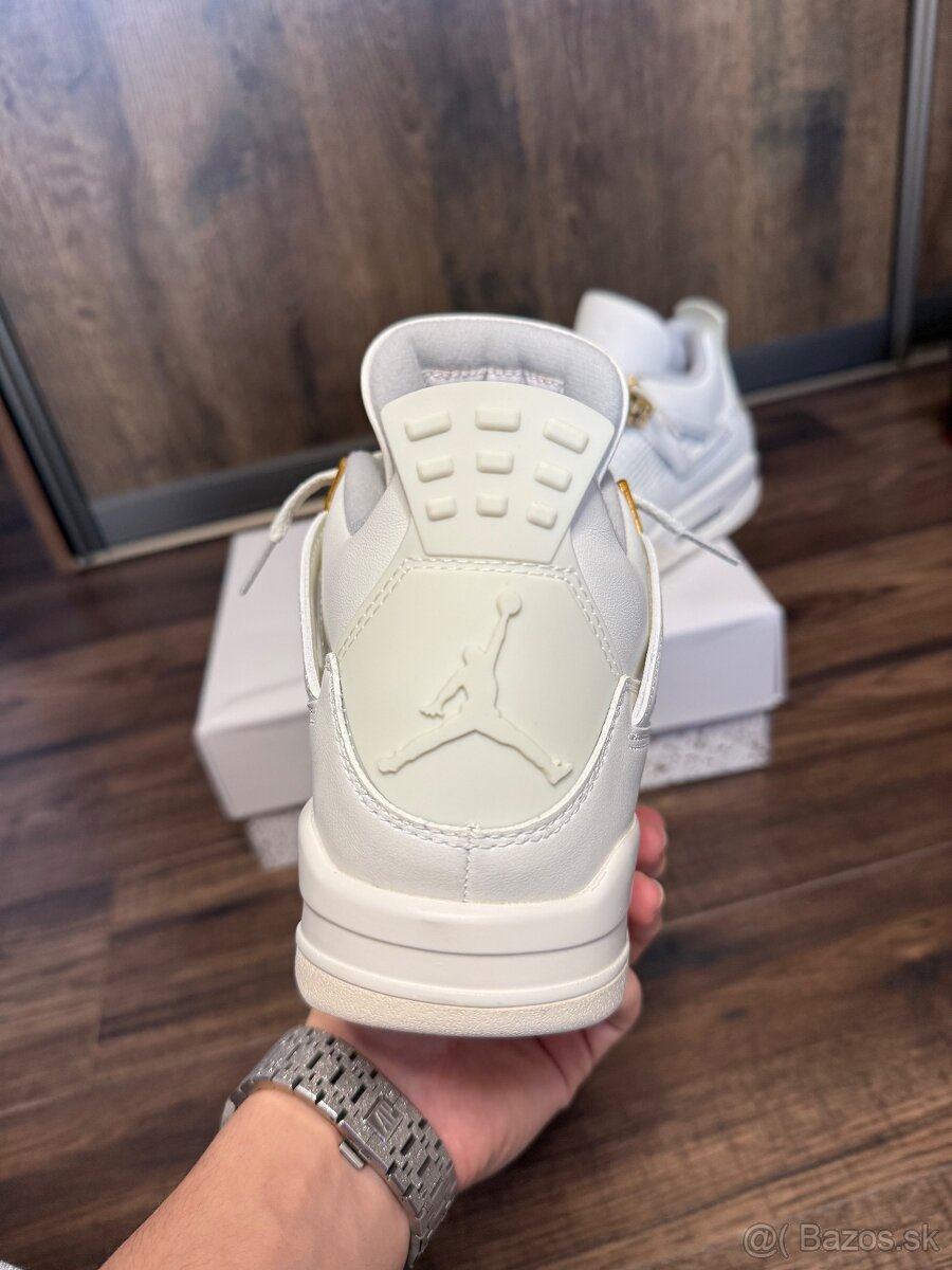 Jordan 4 metalic gold - 4
