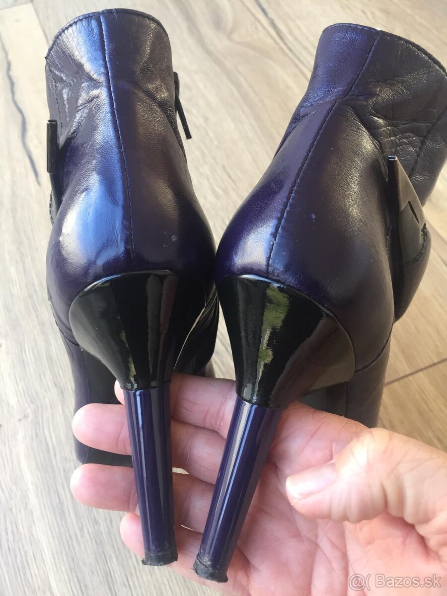 Kožené topánky Víc Matie - 4