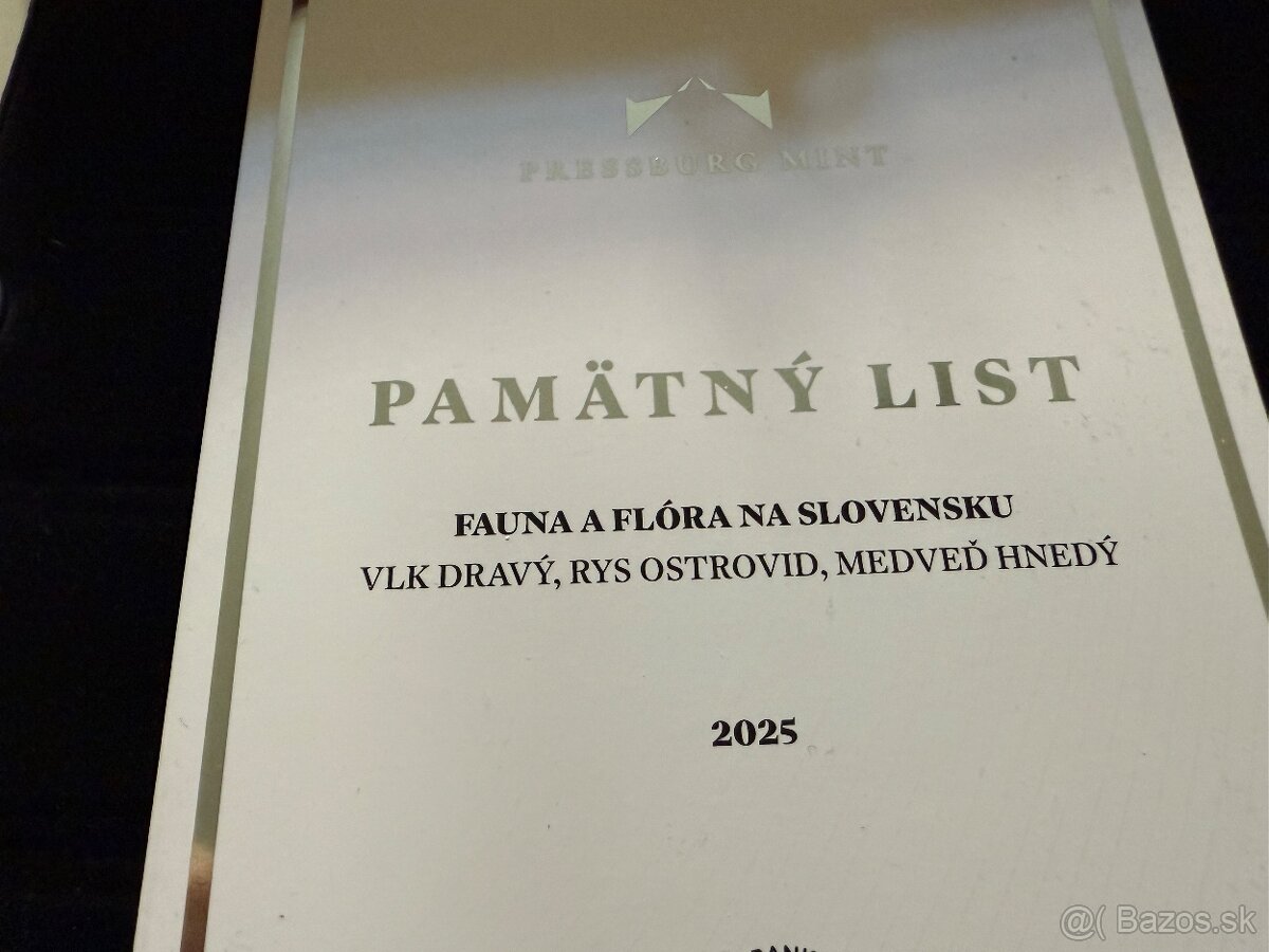 Strieborné mince proof 2025 - 4