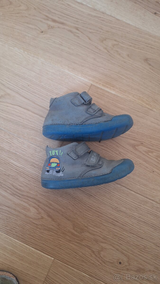 Kožené topánky DDstep veľ.25 - 4