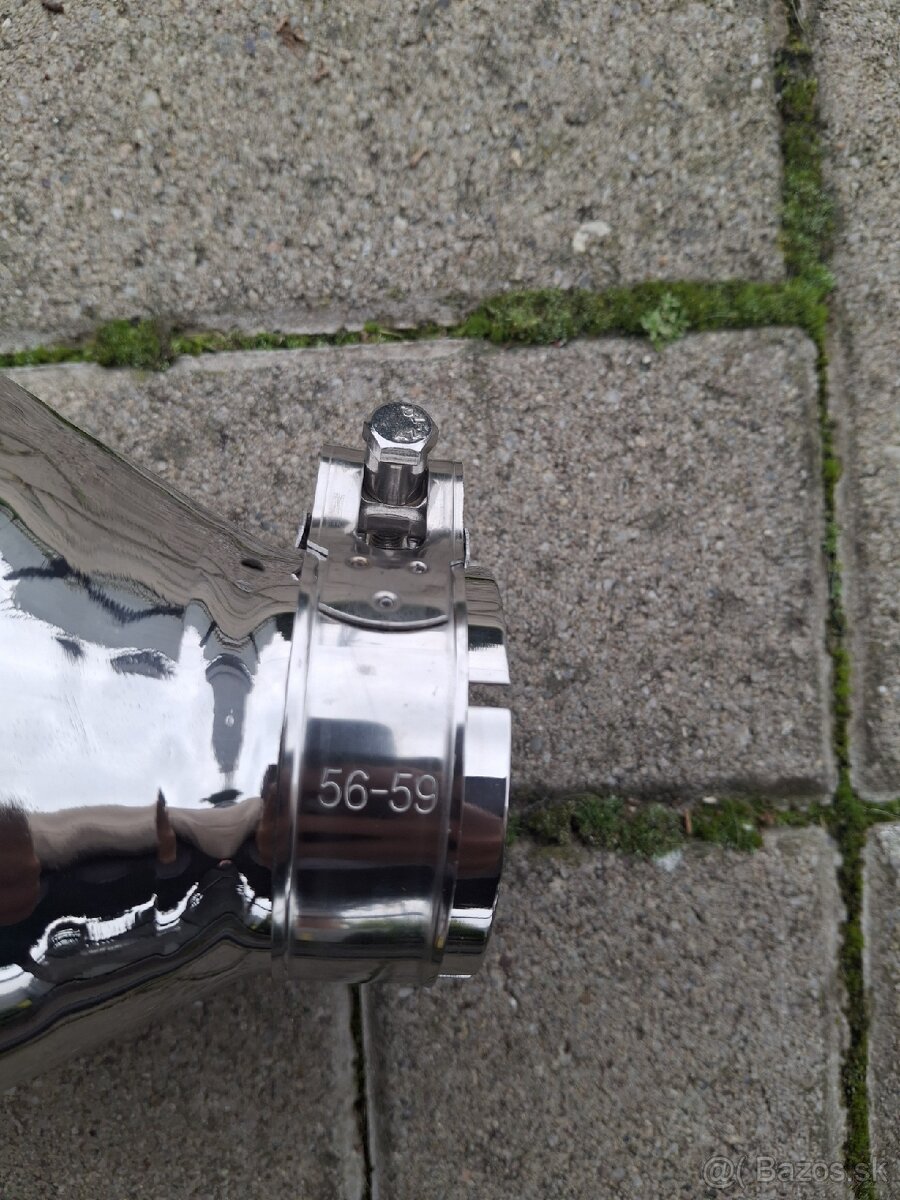 Koncovka výfuku, nerez nová - 4