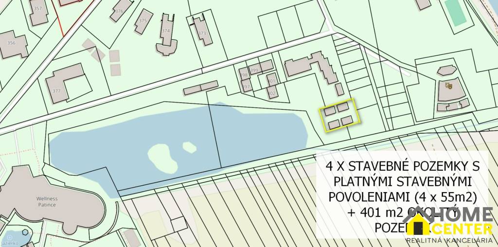 NA PREDAJ STAVEBNÉ POZEMKY S PLATNÝMI STAVEBNÝMI POVOLENIAMI - 4