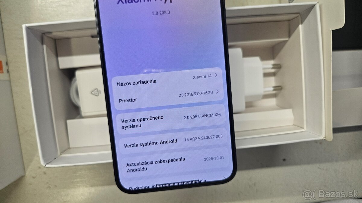 Xiaomi 14 tmavý 512GB - aj vymením - 4