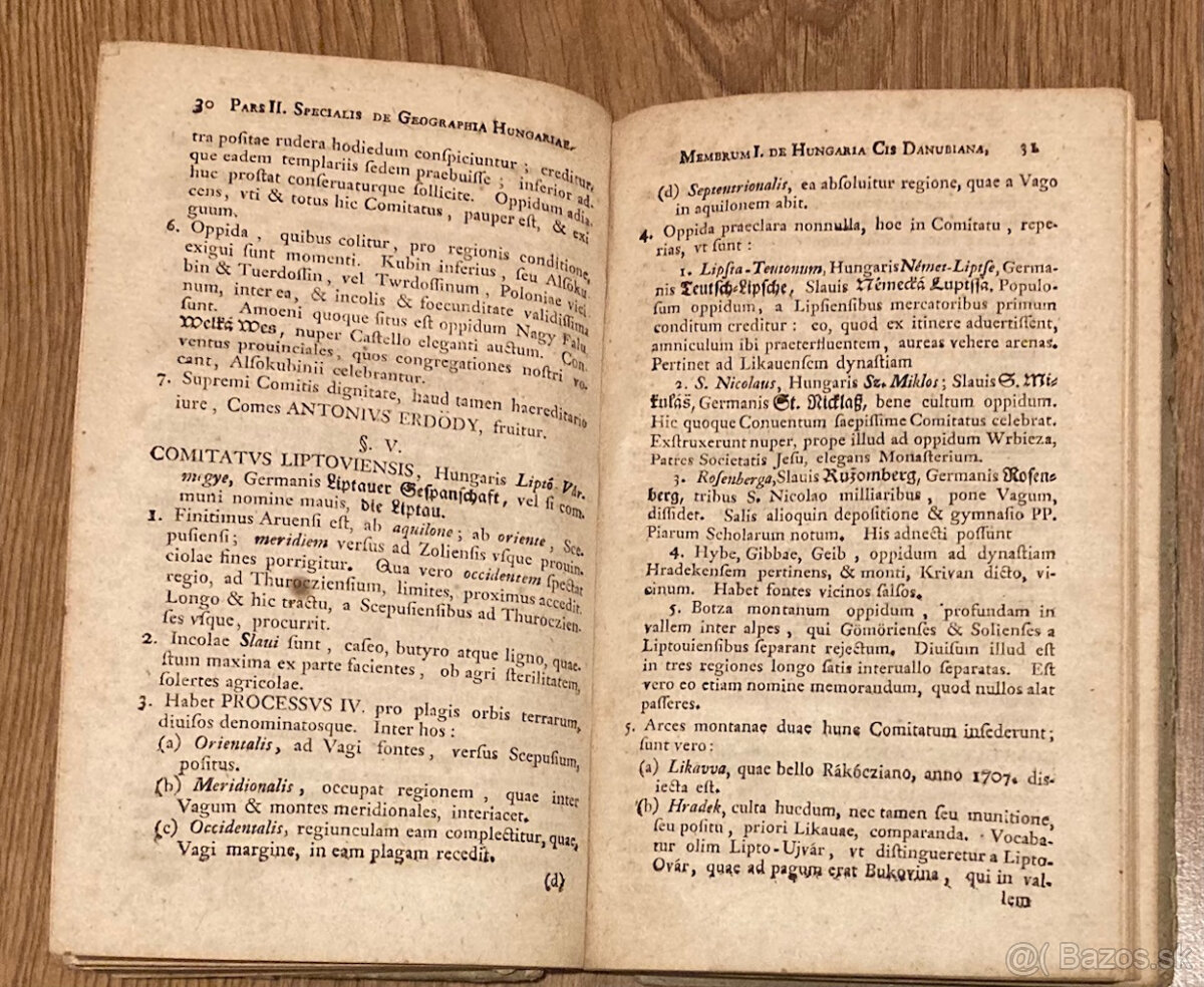 Mathias Bel - Compendium Hungariae, 1767 - 4