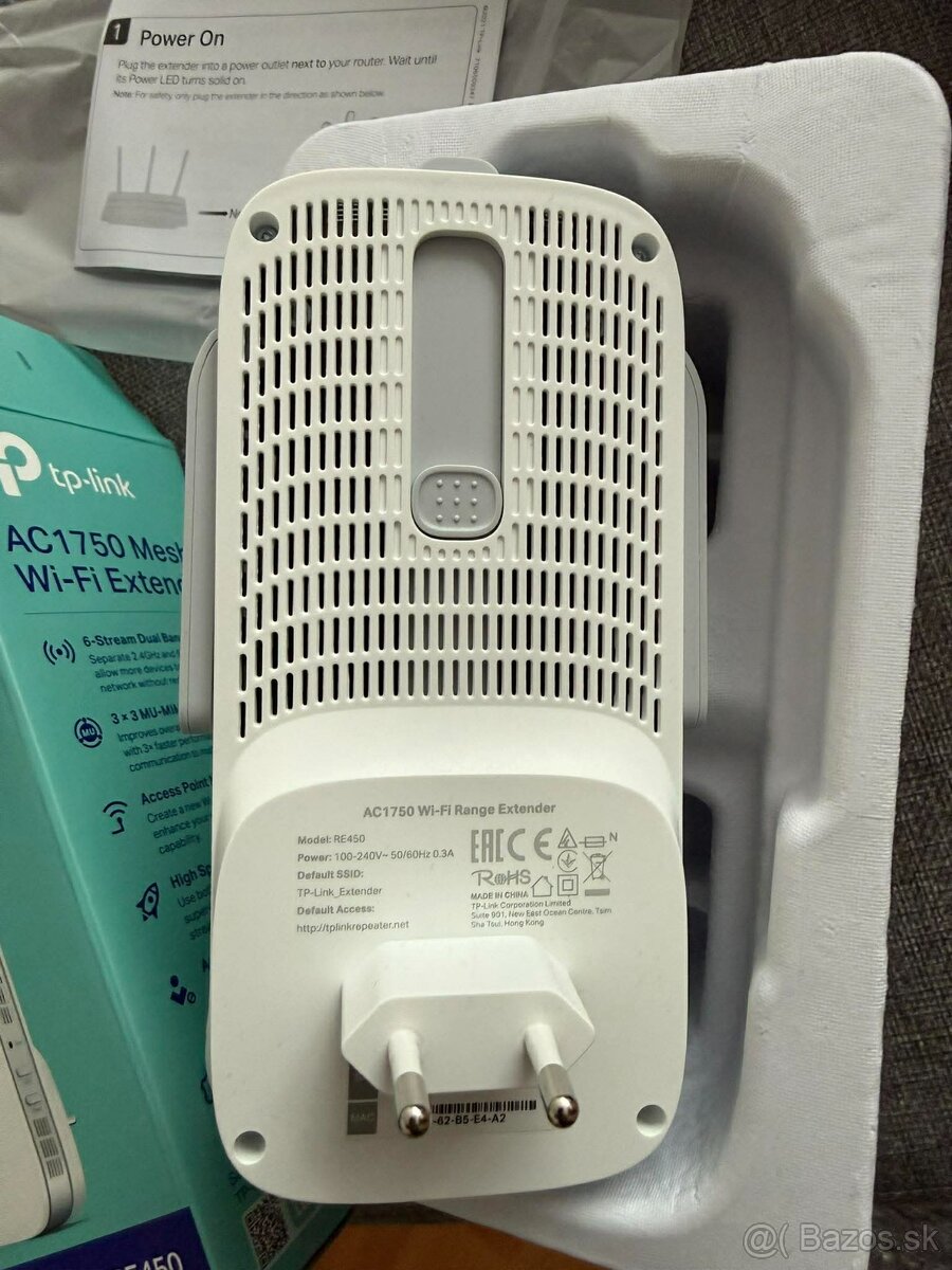 Wi-Fi extender TP-Link RE450 Dual Band (RE450) biely - 4