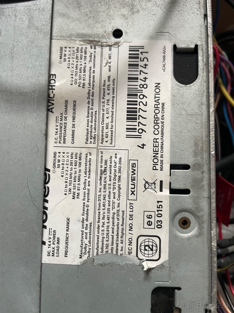 2 DIN PIONEER Autoradio - 4