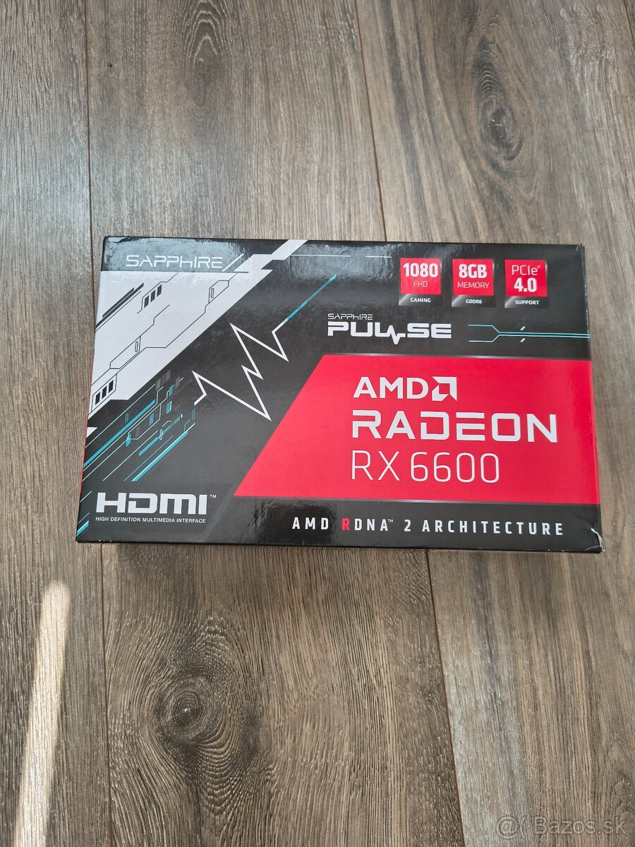 AMD SAPPHIRE PULSE Radeon RX 6600 8GB - 4