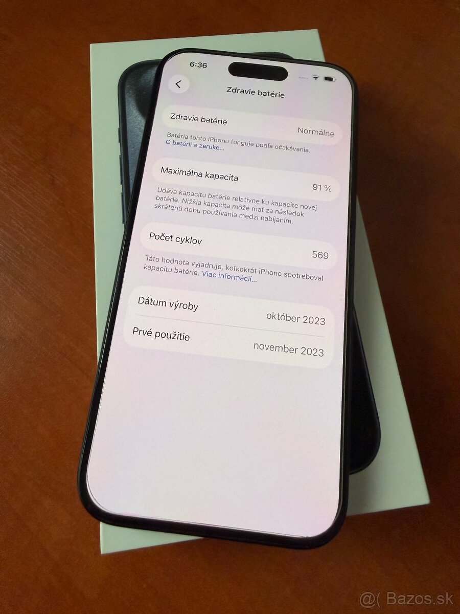 Apple iPhone 15 Pro 128GB Blue Titanium - 4
