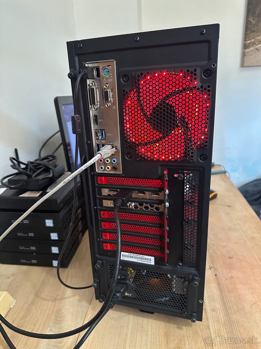 Predám pc Ryzen 5 3600, 16GB, GTX 1060, SSD - 4