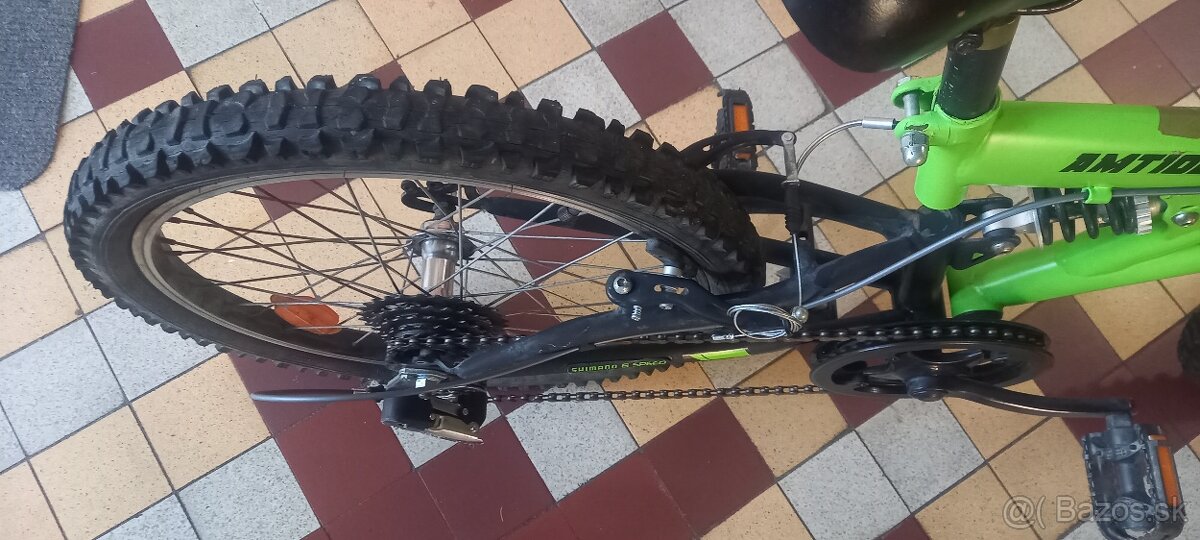 Detský celoodpružený bicykel 20 - 4