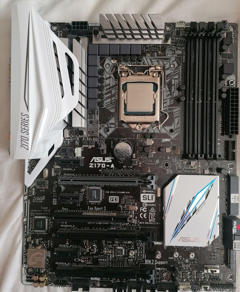 Komplet ASUS Z170-A + CPU i5 6500. - 4