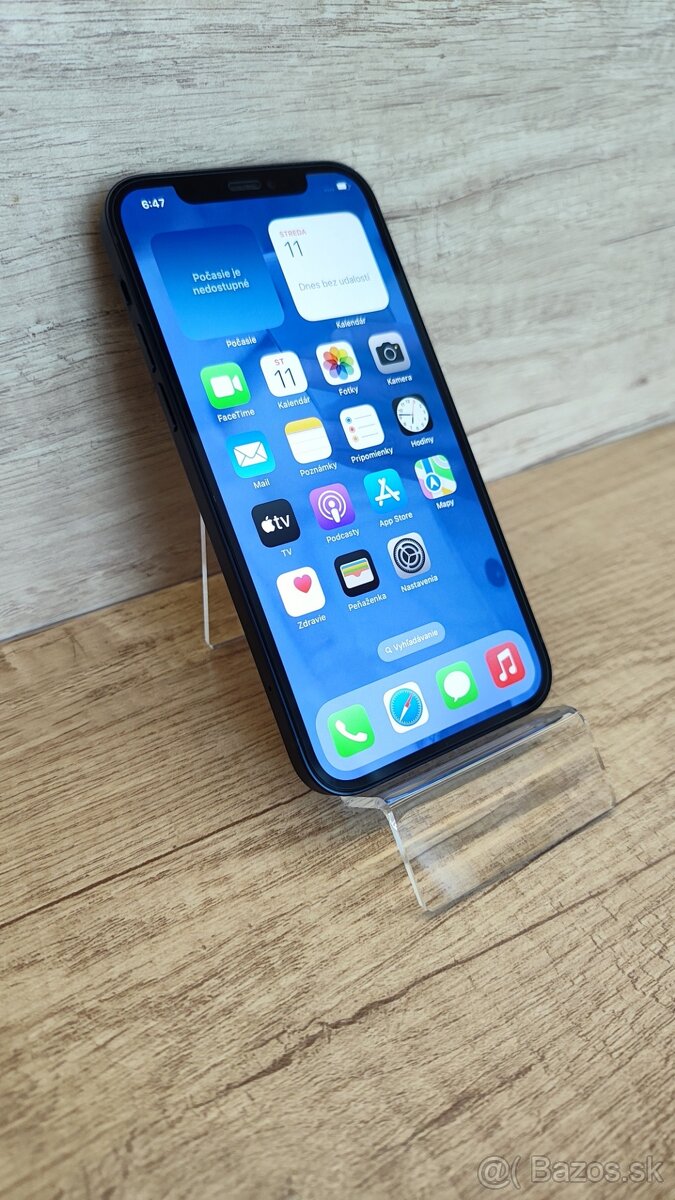 iPhone 12 black - super stav + v záruke - 4