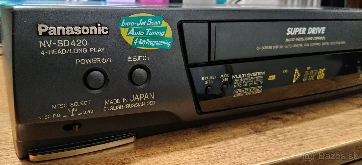 PANASONIC NV-SD420 .... 4 hlavovy videorekordér.... - 4