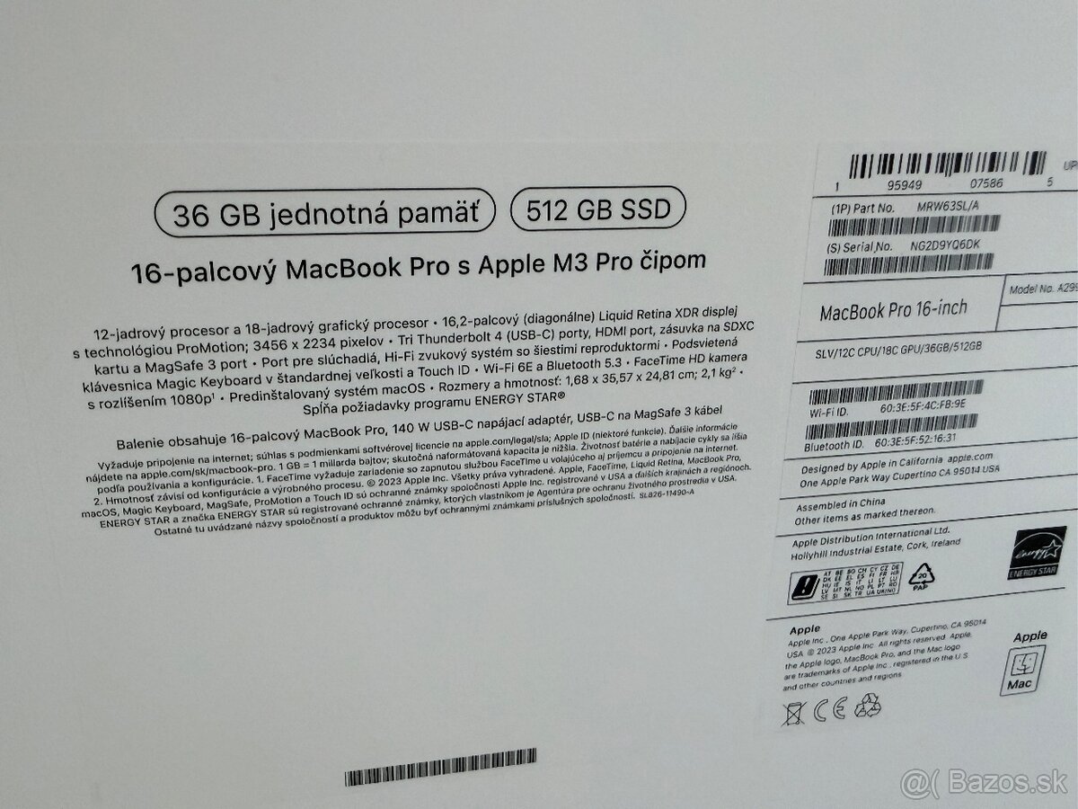 Apple MacBook Pro 2023 M3 | 36 GB | 512 GB SSD | - 4