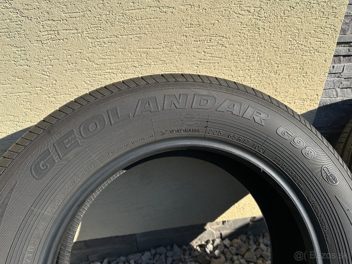 225/65 R17 102V letné YOKOHAMA - 4