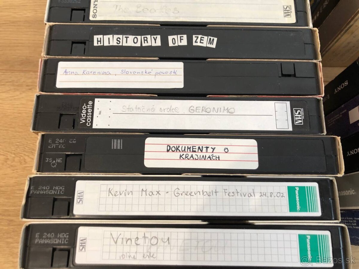 VHS kazety - 4