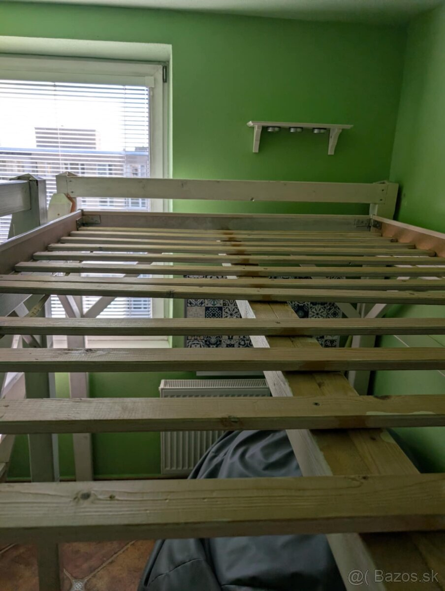 Drevená etážna poschodová postel na mieru - 4