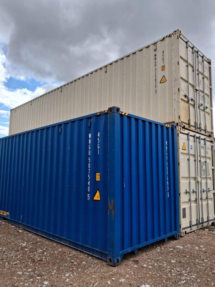 nový Lodný kontajner 40HC, 12m a 6m DC,HC20 - 4