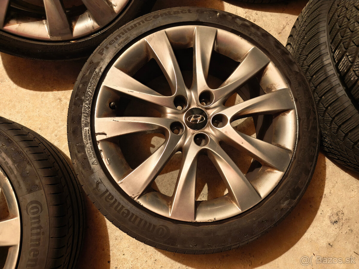 Hyundai i40 - originál 18" alu disky s pneu - 4