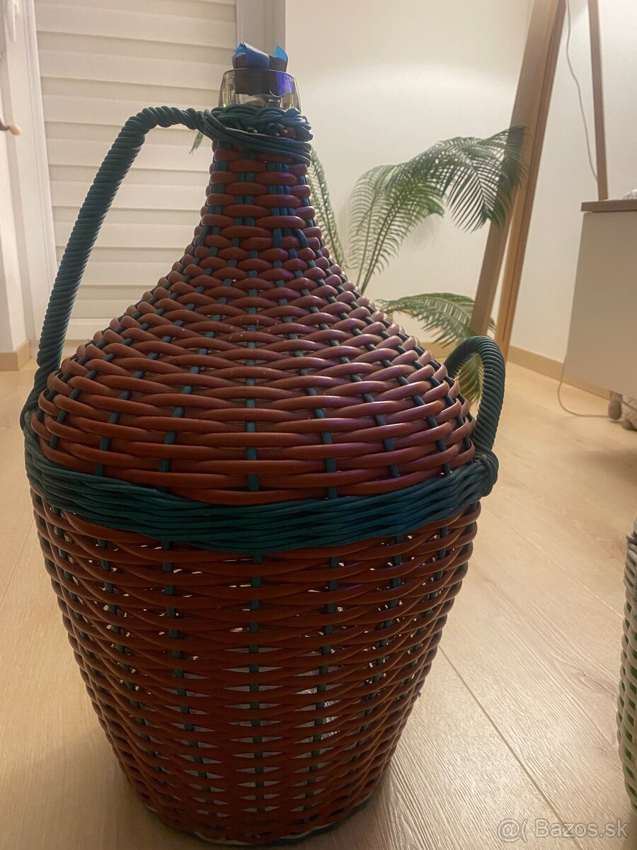 Pletené demižony - 4