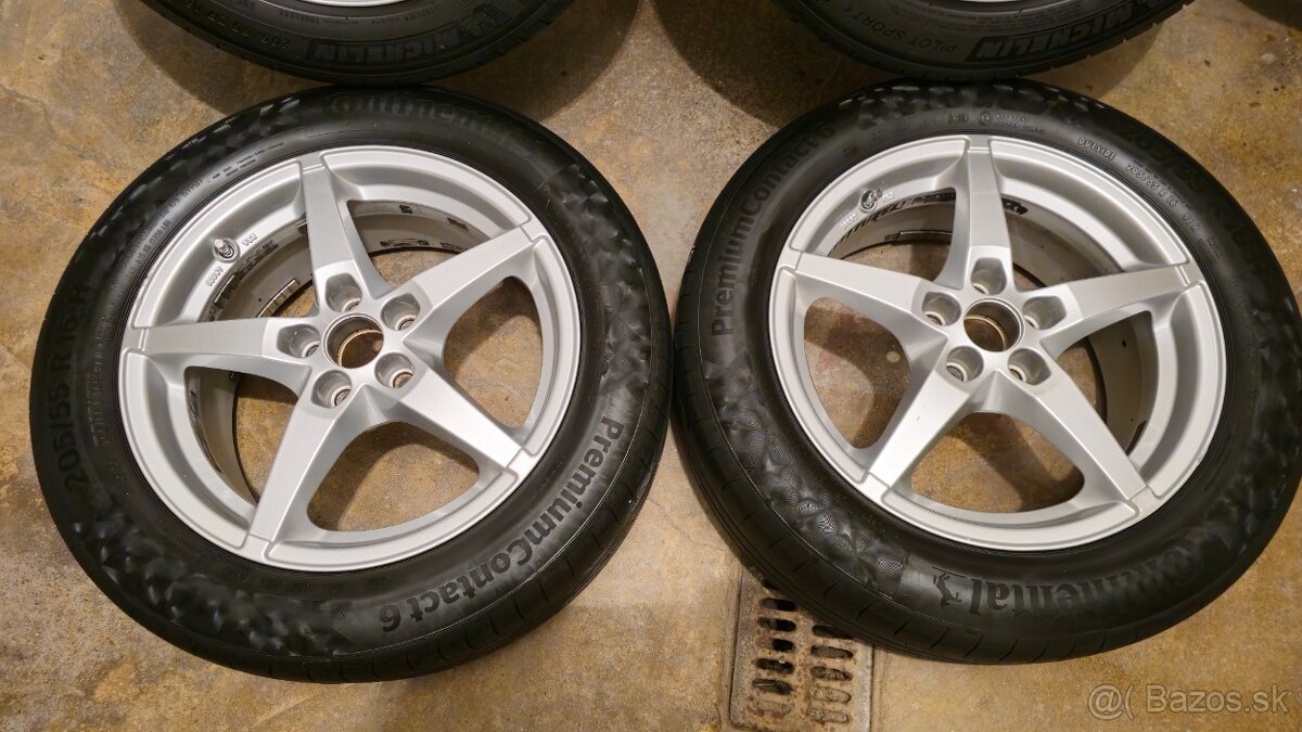 raritné Borbet FS (FS70638) 7Jx16 ET38 5x100 205/55 R16 - 4