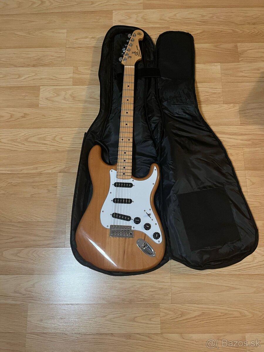 Elektrická gitara značky SX - 4