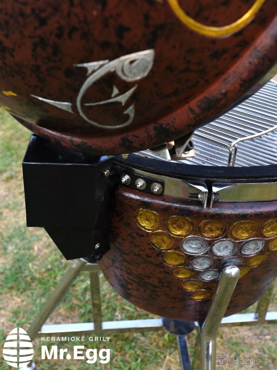 NOVÝ - Keramický grill Mr. Egg - Fish - 18" a 20" - 4