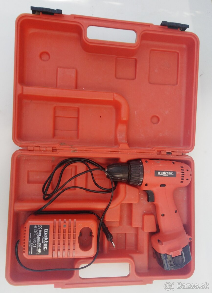 Aku vŕtačka a skrutkovač 12V 14,4V 18V - 4