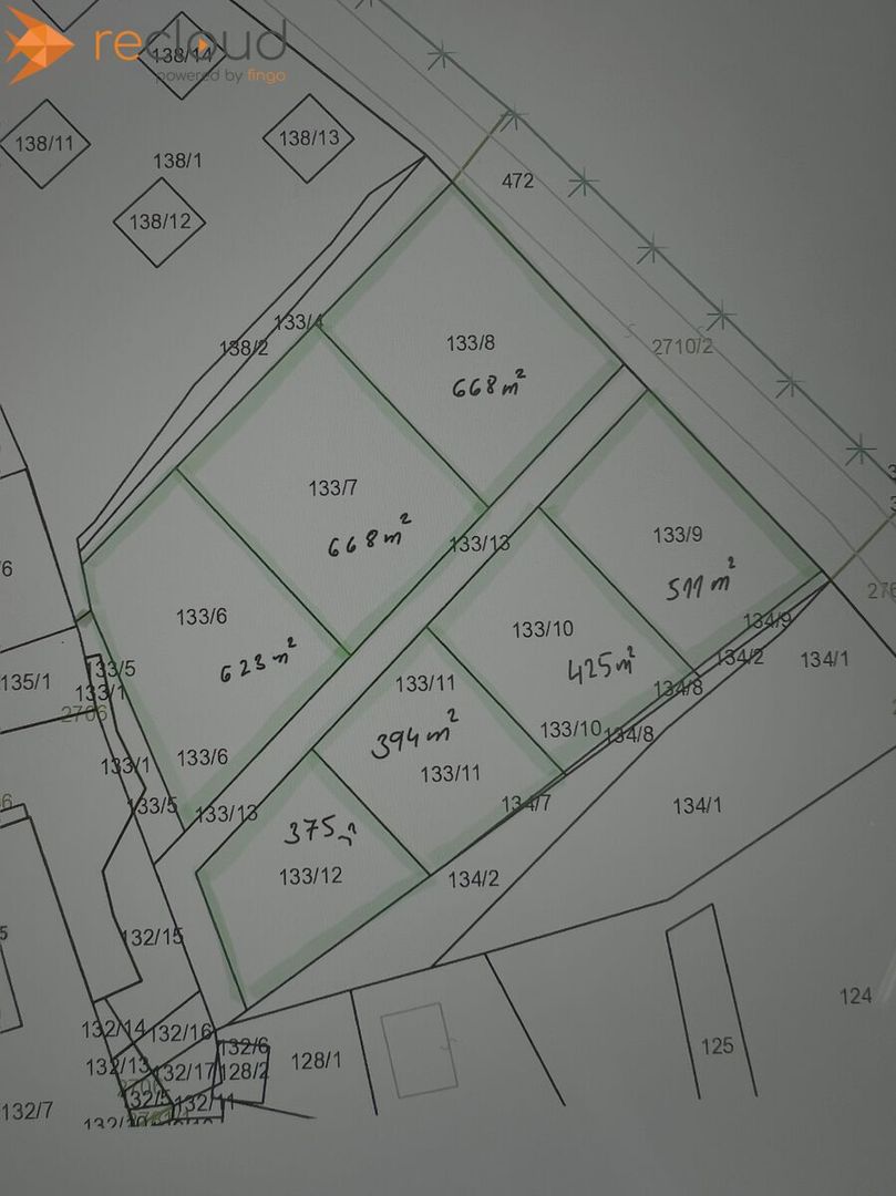 NA PREDAJ POZEMOK Č. 133/7 V INTRAVILÁNE OBCE LÚČKY PRI KREM - 4