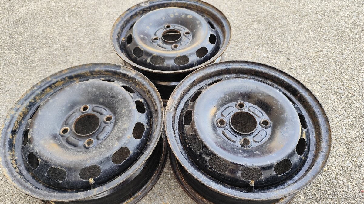 4ks disky 14" Ford, Mazda 2, 14x5,5J, ET47,5 - 4