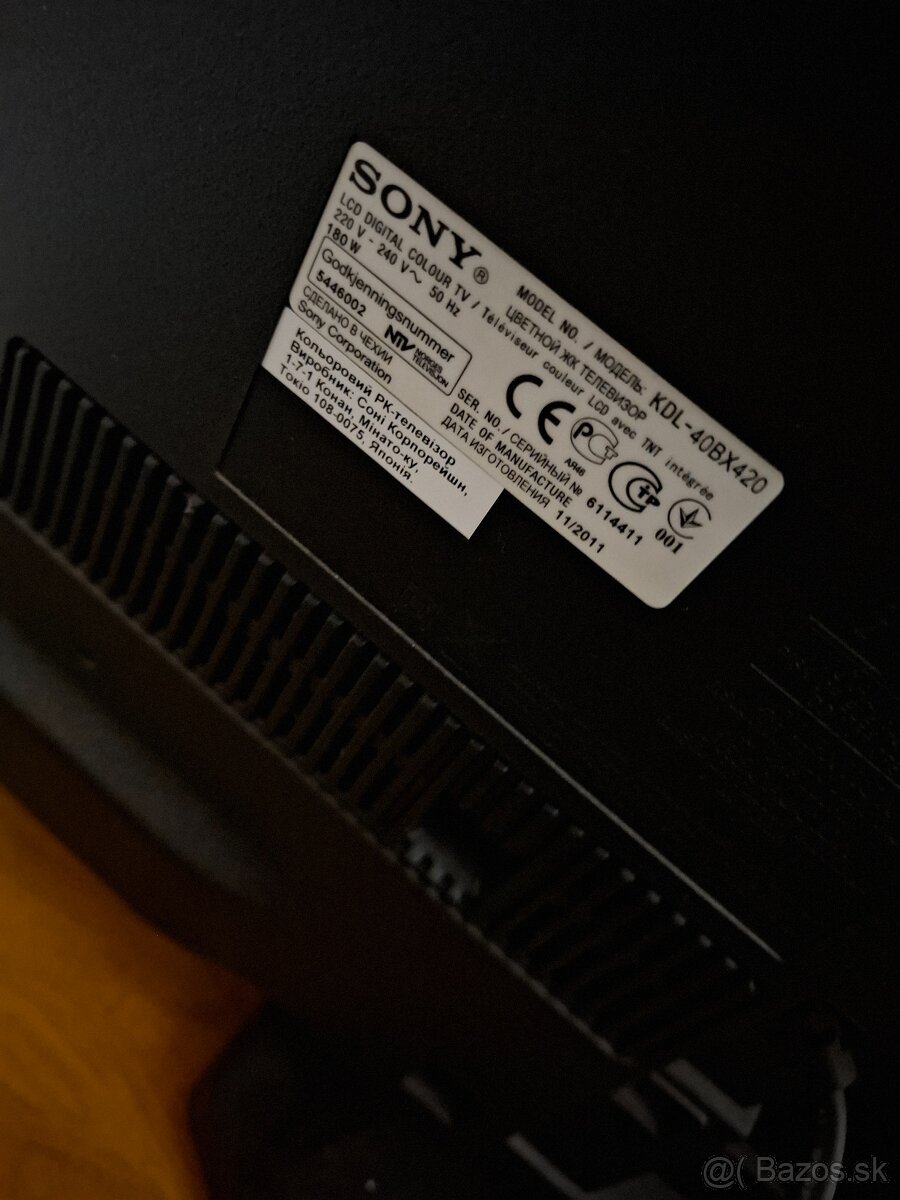 Sony Bravia KDL-40BX420 - 4
