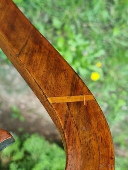 Biedermeier stoličky v páre - intarzované - 4