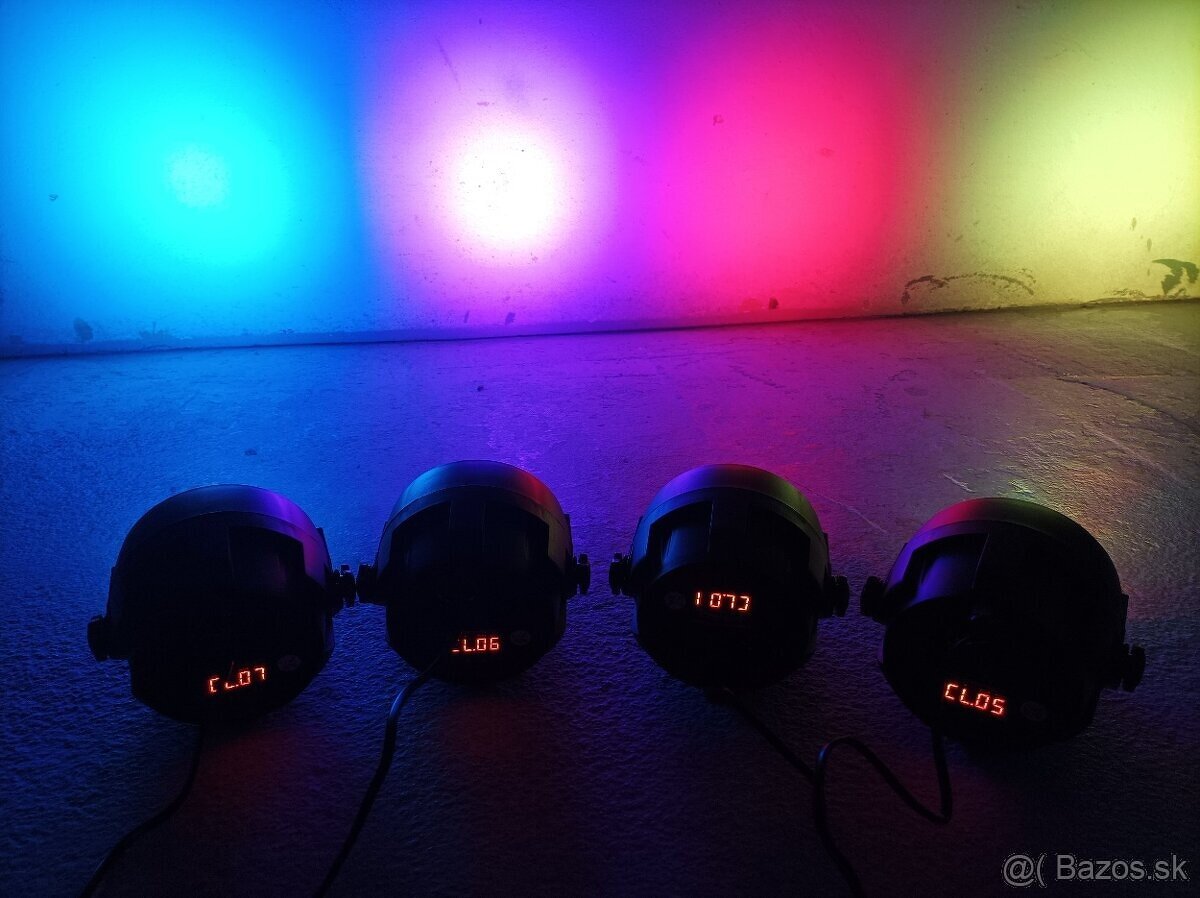 Nové LED par svetlá + rampa - 4