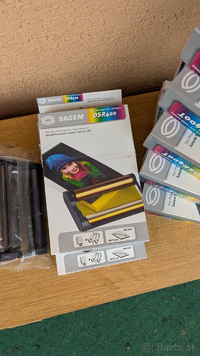 Fotopapier kit do tlaciarne SAGEM DSR400T - 4