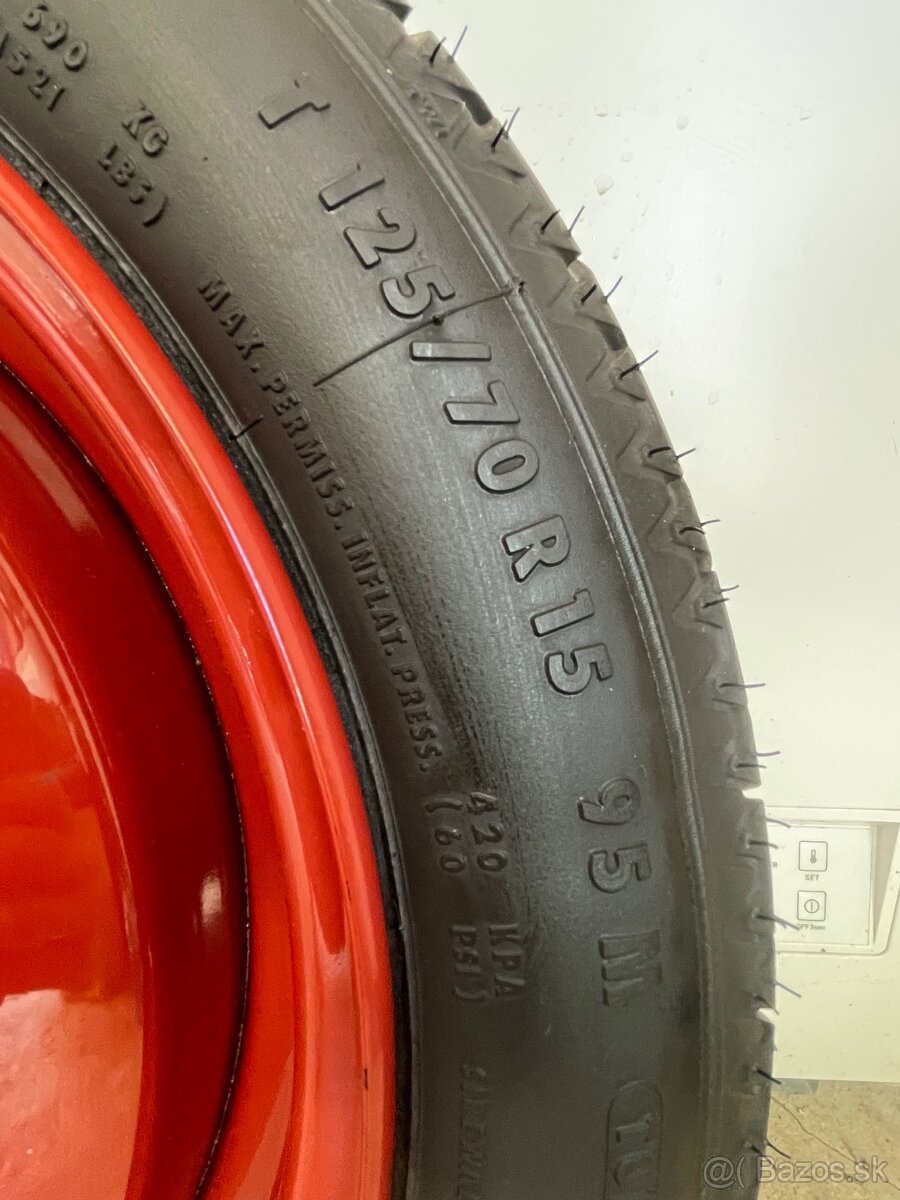 Rezervné koleso Suzuki Swift - 4