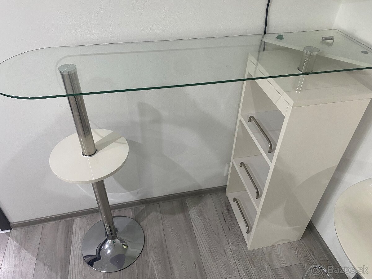 Barové stoličky a stôl, barový set - 4