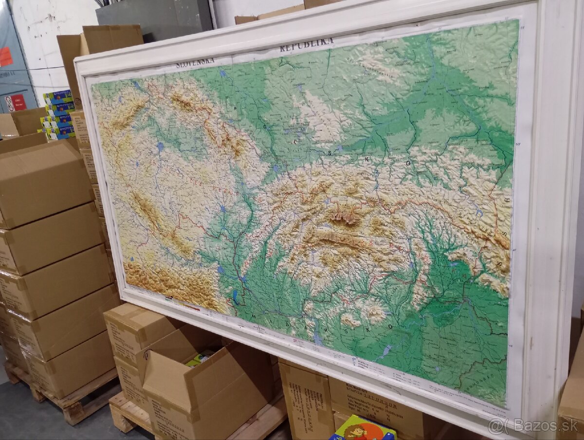 Mapa Česka a Slovenska soc.republika - 4
